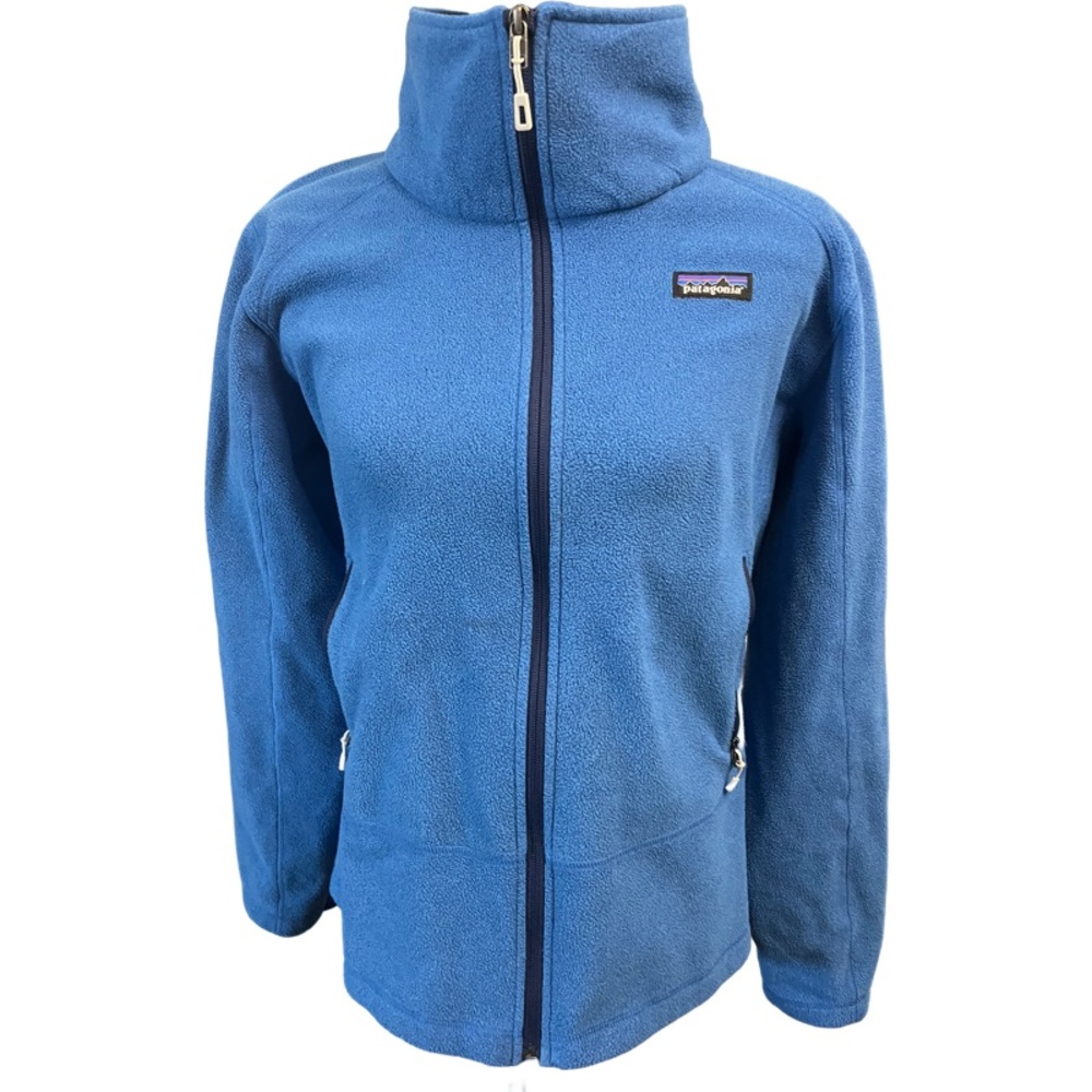 Patagonia Better Sweater Knit Fleece Jacket Rare Alaska Blue Full Zip Front